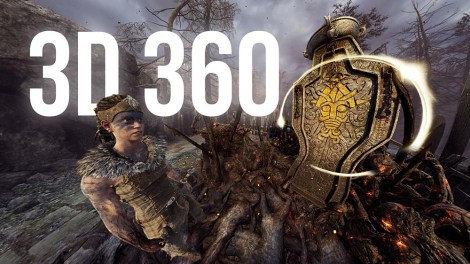 3D 360 video game photos