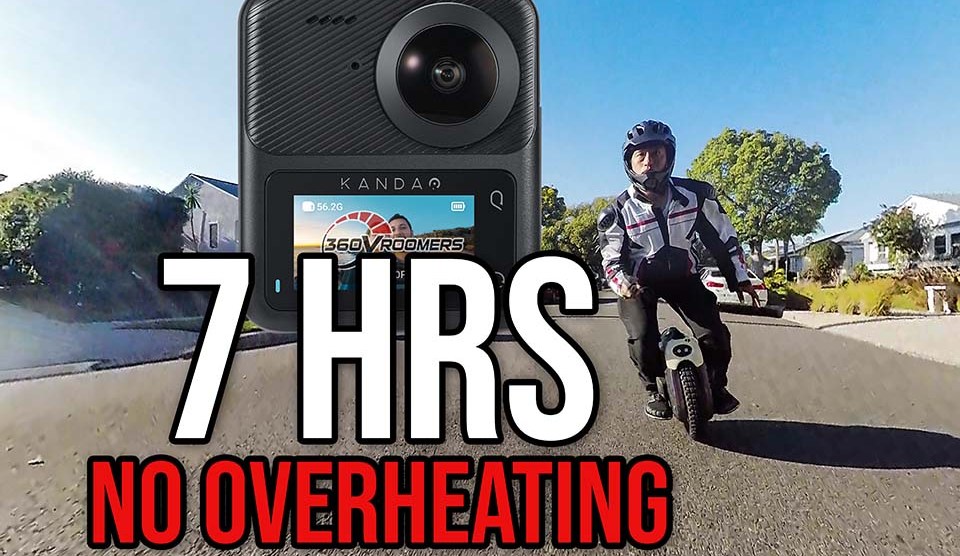 Qoocam 3 records over 7 hours without overheating