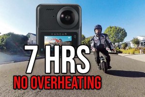 Qoocam 3 records over 7 hours without overheating