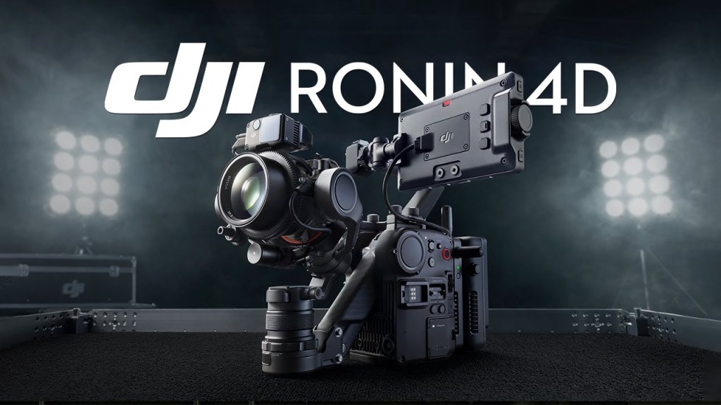 DJI Ronin 4D is an 8k full frame camera with 4-axis stabilization