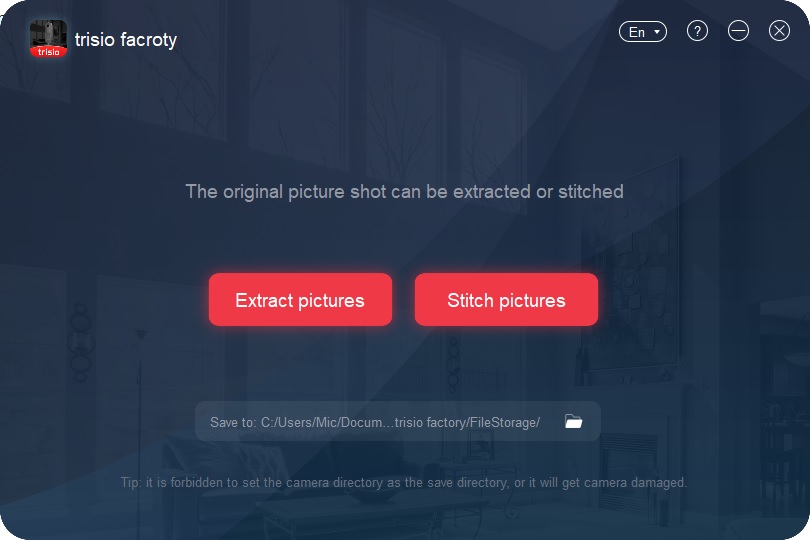 Trisio desktop app