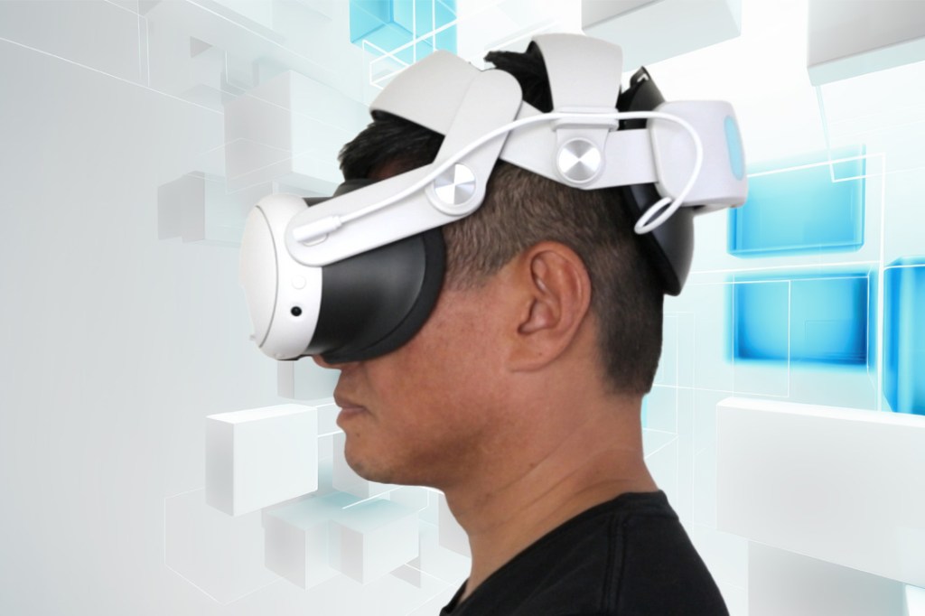 JHZWD allows the headset to be positioned on my face with light pressure