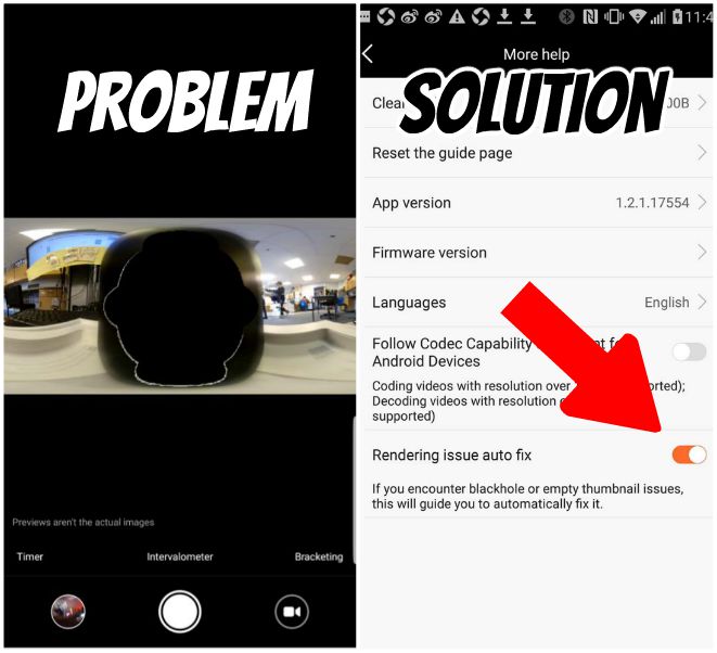 xiaomi mi sphere half black screen (black hole issue) problem and solutiion