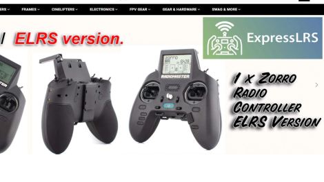 Radiomaster Zorro in stock in the US