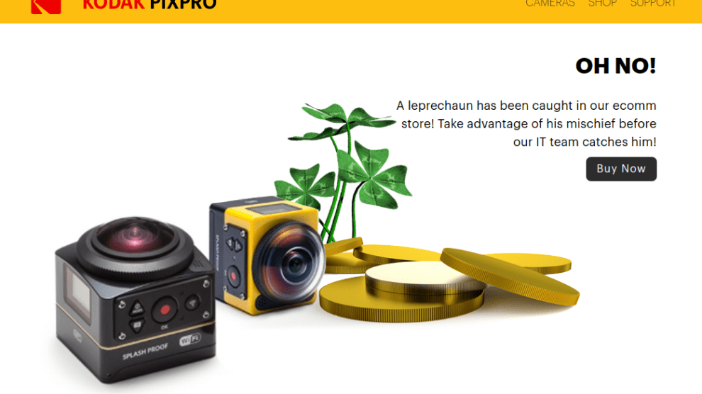 Deals: Kodak PIXPRO St. Patrick's Day sale