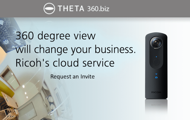 Ricoh creates virtual tour service for Theta