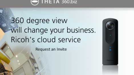Ricoh creates virtual tour service for Theta