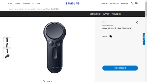 Samsung Gear VR 2017 controller
