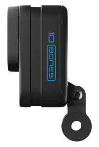 Bones has a built-in mount for a 1.5mm m2 screw and an M2 to GoPro adapter