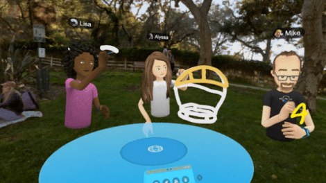 Facebook Spaces now live