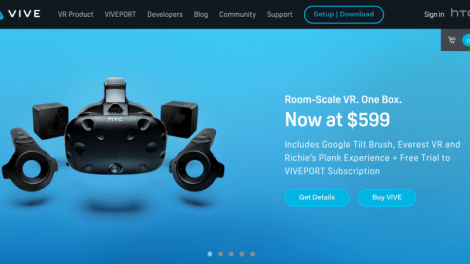 HTC Vive VR System Price Drop