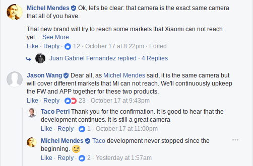 Madventure 360 and Xiaomi Mijia Mi Sphere are identical in hardware