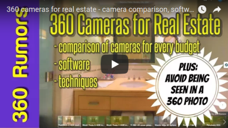 360 cameras for real estate photos and virtual tours