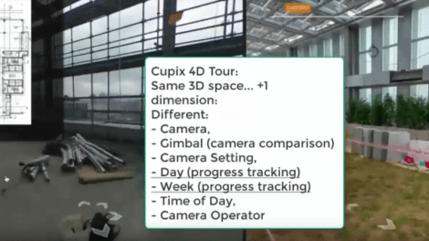 Cupix virtual tours now have 4D comparison view
