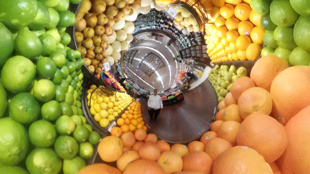 Insta360 ONE tiny planet sample
